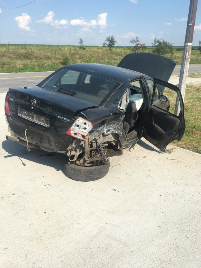 Matol la volan, și-a accidentat nepoata de 11 ani