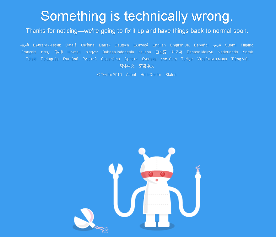 A picat Twitter. Utilizatori din mai multe ţări, inclusiv România, nu pot accesa reţeaua