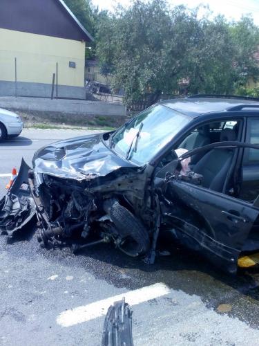 Alertă la Cluj. Grav accident de circulaţie. Şase persoane au fost rănite