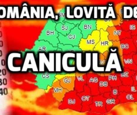 Alertă meteo! Două zile cu temperaturi de peste 38 de grade. Harta cu județele afectate