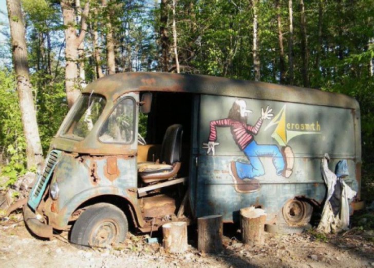 Descoperire uluitoare într-o pădure. Aerosmith, televiziunea și „vechitura”