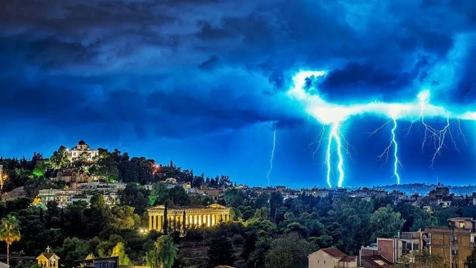 Se anunță iar furtuni, grindină și ploi torențiale în Grecia