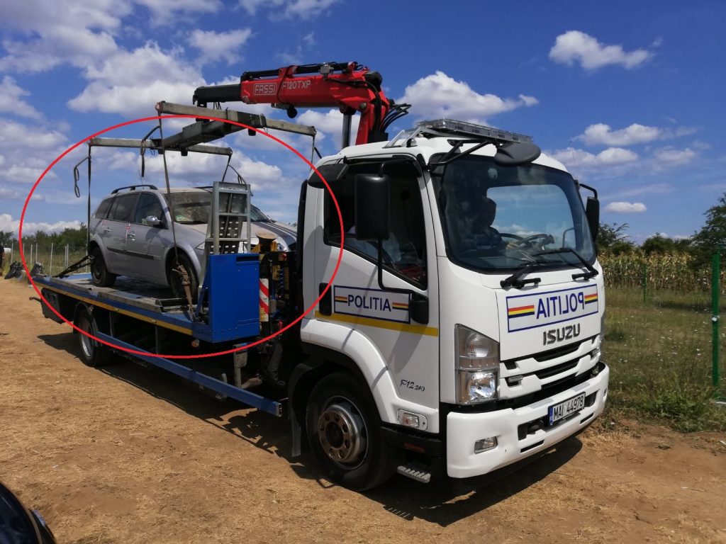 Ultima oră! Mașina lui Gheorghe Dincă, ridicată de anchetatori