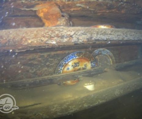 Imagini inedite cu epava unei corăbii legendare