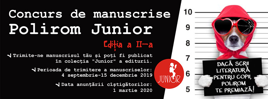 Polirom lansează Concursul de manuscrise de literatură pentru copii, ediția 2019
