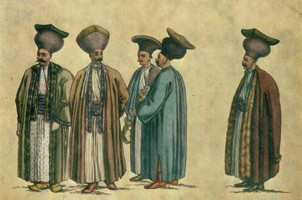 O cafenea din Botoșani la 1817