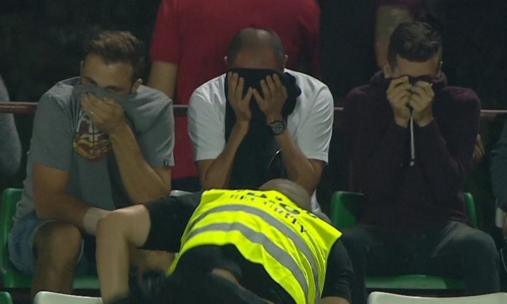 Incidente la Sfântu Gheorghe. 100 de oameni au fost evacuați cu gaze lacrimogene