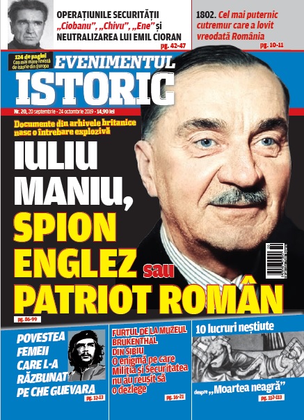 Documente explozive, fotografii inedite, enigme nerezolvate. A apărut ”Evenimentul Istoric”, nr 20