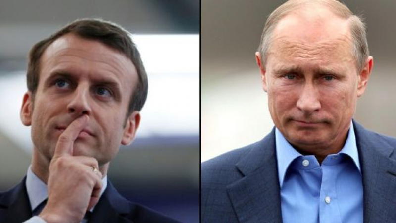 Macron, tot mai aproape de Putin. Ce au pus la cale cei doi şefi de stat