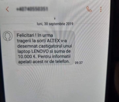 Alertă printre români. Puteți rămâne fără bani cu un singur mesaj