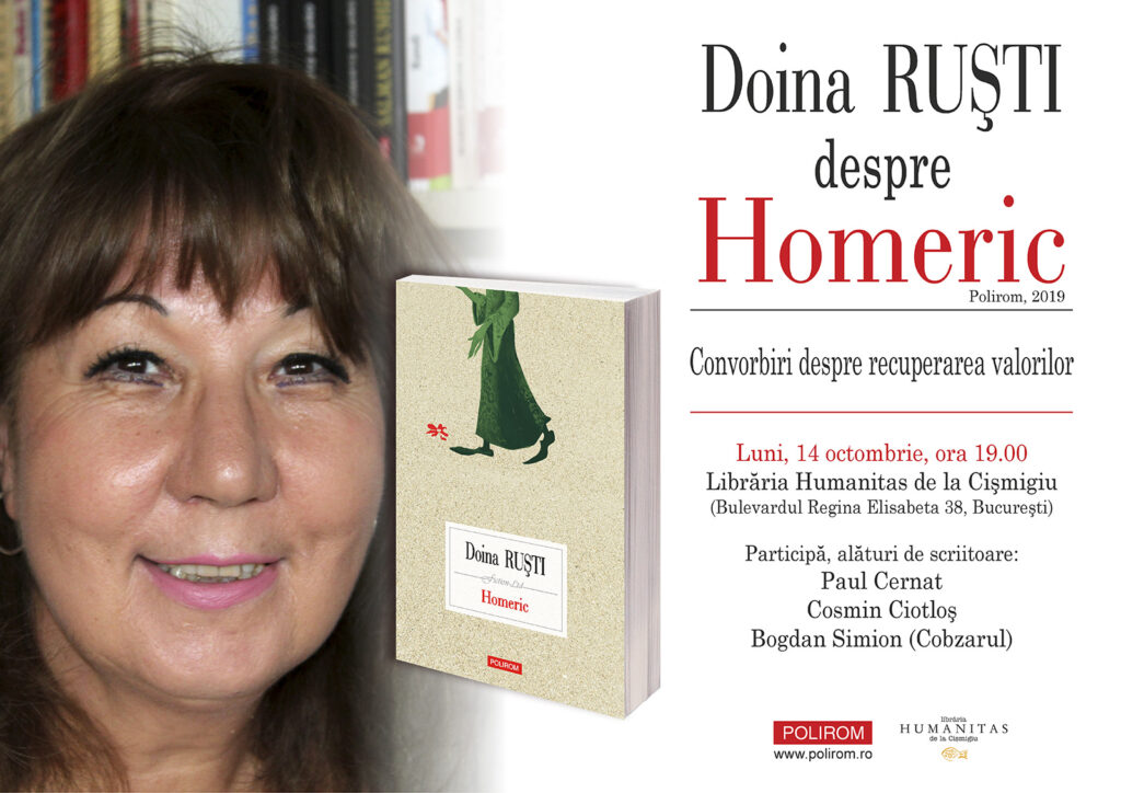 Convorbiri despre recuperarea valorilor. Homeric - lumea veche și lumea de azi