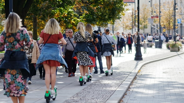 Unde pot fi folosite trotinetele electrice. Decizie de ultima oră luată de autorități