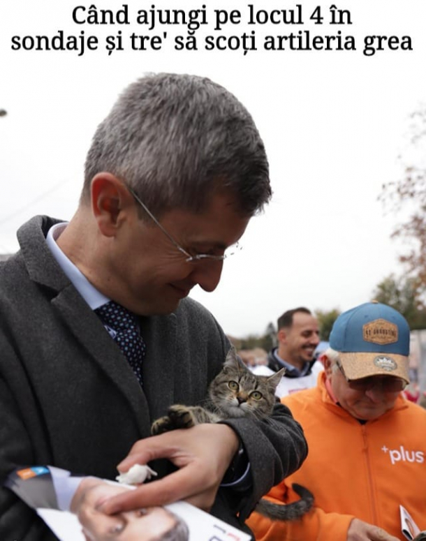 Viralul zilei cu Dan Barna. Căzut pe patru în sondaje, liderul USR a găsit arma secretă