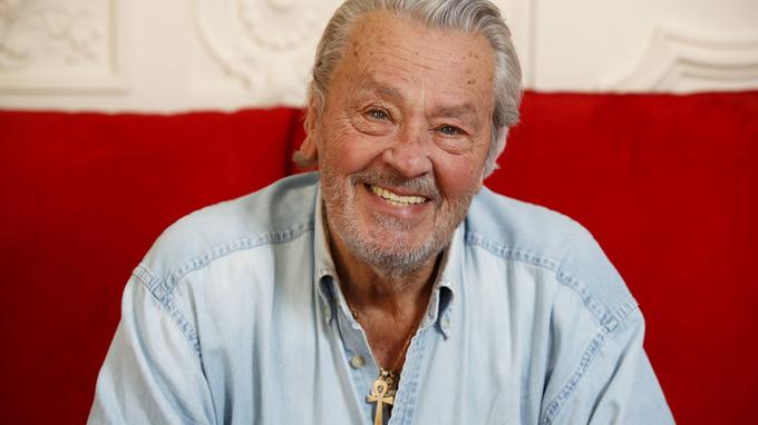 Alain Delon revine pe marile ecrane! La cei 83 de ani actorul își interpretează propriul rol