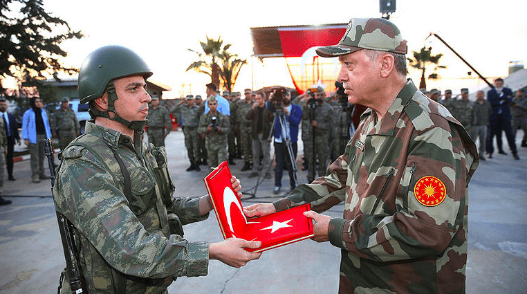 Erdogan promite să rămână în Siria. ”Un steag turcesc odată ridicat, nu mai este coborât ” a declarat președintele turc