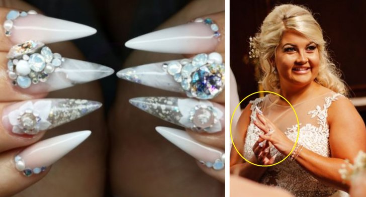 O mireasă și-a lipit de unghii cenușa tatălui, ca să o „conducă” spre altar