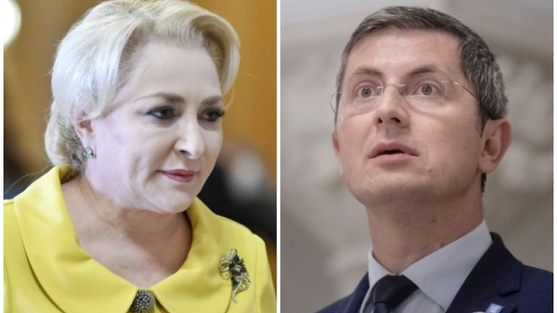Dan Barna, umilit de Viorica Dăncilă la Sibiu