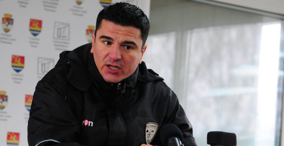 Politehnica Timișoara are un nou antrenor. Cine este Benga