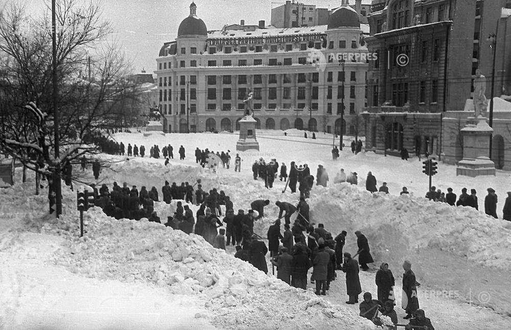 Marele viscol din 1954 (documentar foto)