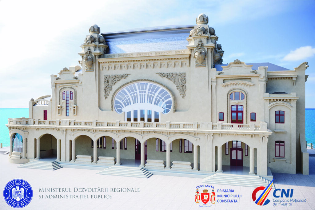 Încep lucrările de reabilitare a Cazinoului din Constanța. S-a semnat ordinul