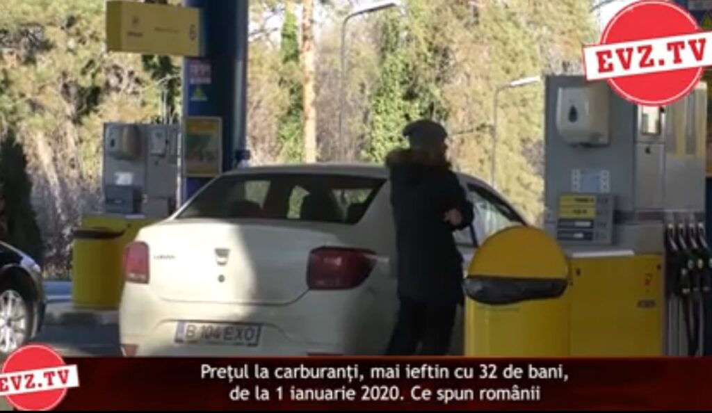 Evz.TV. Ieftinirea carburanților de la 1 ianuarie, doar praf în ochi. „Ăștia dau cu o mână și iau cu două”.