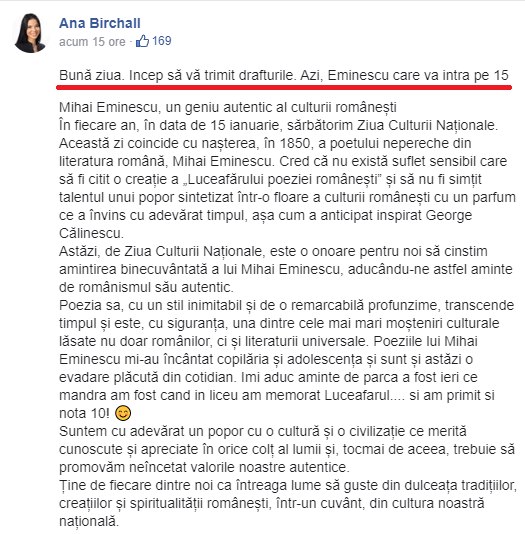 Andrei Tinu despre Ana Birchall: „Cel mai prost șef pe care l-am avut”