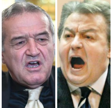 Corneliu Vadim Tudor și Gigi Becali, la originea scandalului din Parlament