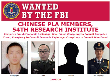 Ofițeri chinezi, inculpați în SUA. Aproape jumătate dintre americani au fost afectați