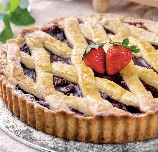 Tartă cu gem de căpșuni, pentru o seară cu prietenii