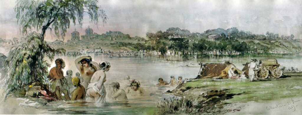 Dâmbovița, luată cu asalt de bucureștenii în fundul gol