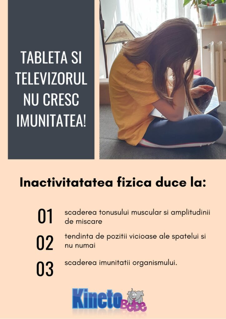 Facem sport acasă este recomandarea kinetoterapeuţilor Asociaţiei KinetoBebe la Itsy Bitsy FM