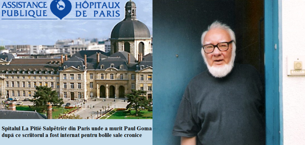 Adevărul despre moartea lui Paul Goma: a fost internat cu boli cronice și infectat cu virusul ucigaș chinezesc în spitalul francez