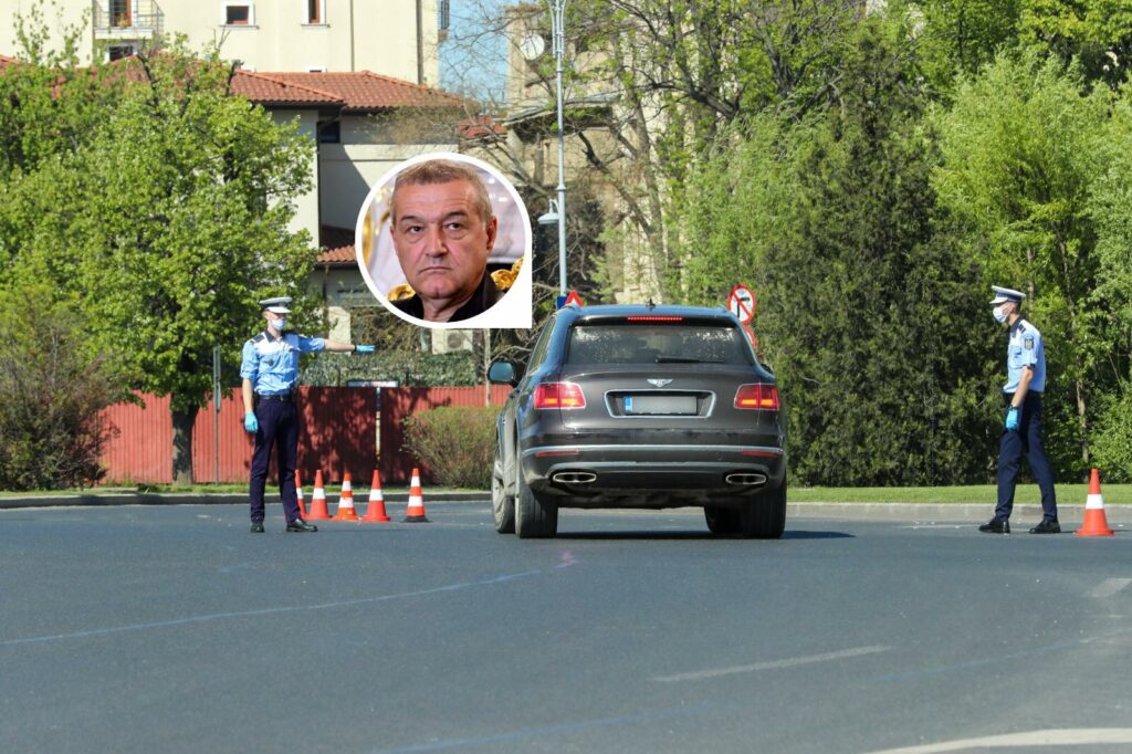 Becali, incidente cu Poliția, în centrul Capitalei. „Păi ce-i aia?...”