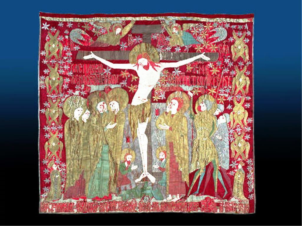 Odorul cu Iisus răstignit pe care Ștefan cel Mare și Sfânt a fost zugrăvit în timpul vieții