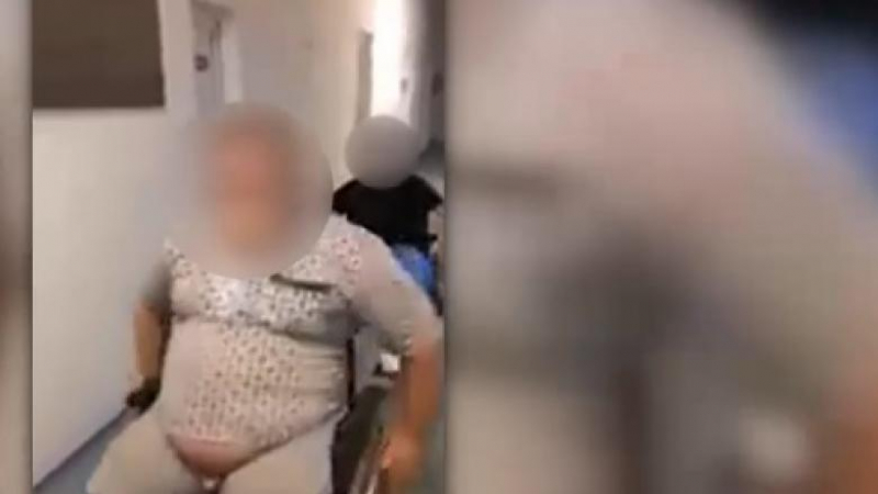 Scene de neimaginat la Spitalul din Giurgiu: Pacienți cu COVID-19 se iau la întrecere