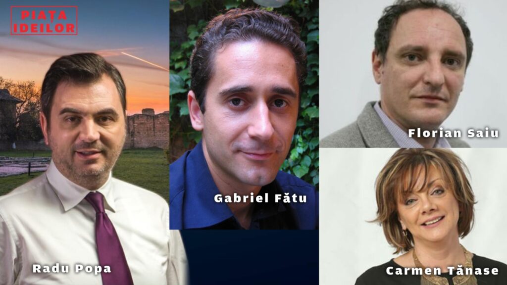 20.00: EVZ TV. Piața ideilor, cu Carmen Tănase, Gabriel Fătu și Florin Saiu