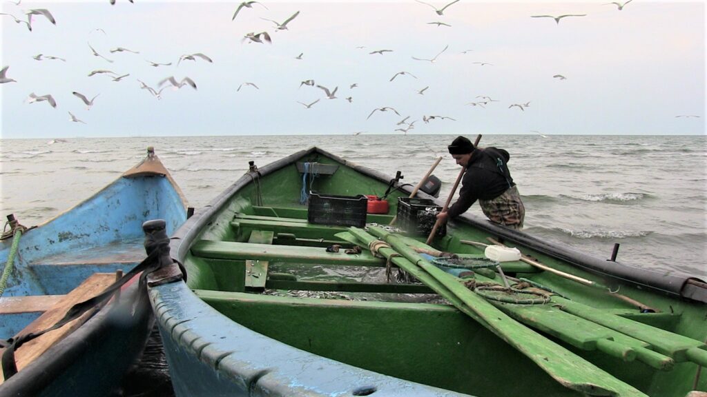 Pescuit in vremea pandemiei la Cherhanaua lui nea Ilie