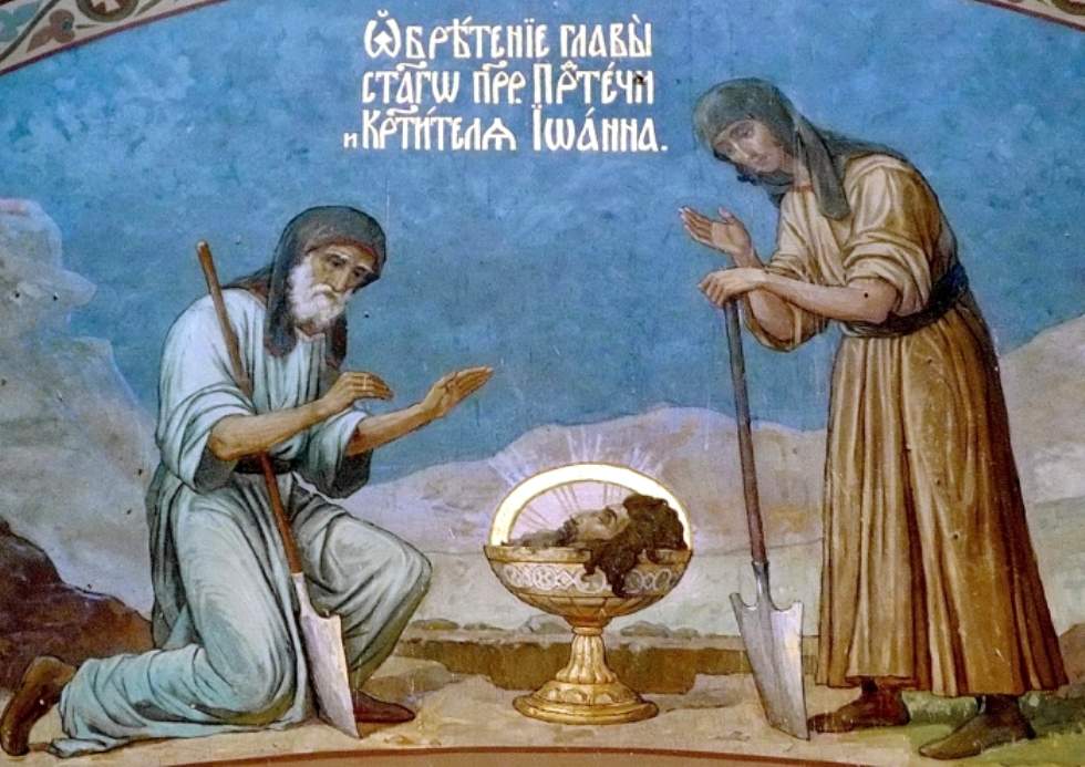 Cel mai mare Sfânt și odiseea capului său - Calendar creștin ortodox: 25 mai