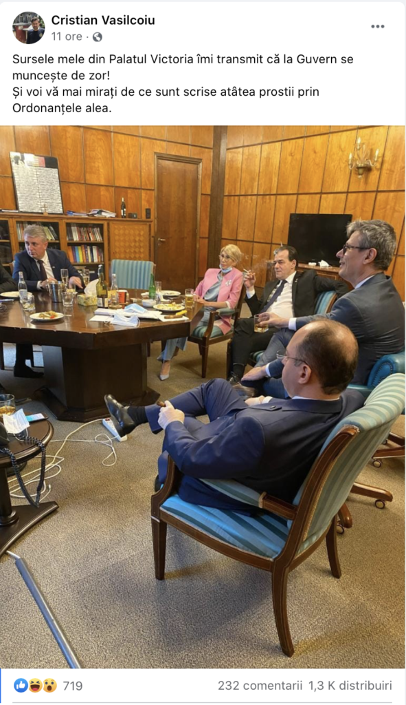 Orban anunță că a plătit două amenzi, pentru „fumat și nepurtarea măștii în spații închise”