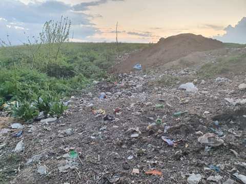 Exclusiv video. Groapa de gunoi din fundul curții. Zeci de familii afectate