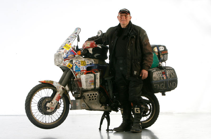 Mecanicul în vârstă de 70 de ani care a călătorit vreme de 14 ani în jurul lumii, pe motocicletă