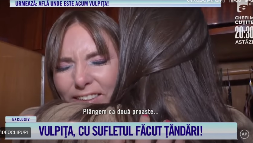 Gata, Vulpiţa a plecat! Mirela Vaida a rămas fără replică. Lacrimi amare la „Acces direct”