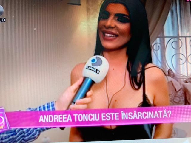Andreea Tonciu, gravidă? Soţul ei nu ştie nimic. Video în articol
