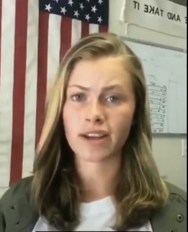 O fată dă o lecție de curaj Americii: „M-am săturat de tâmpeniile voastre”