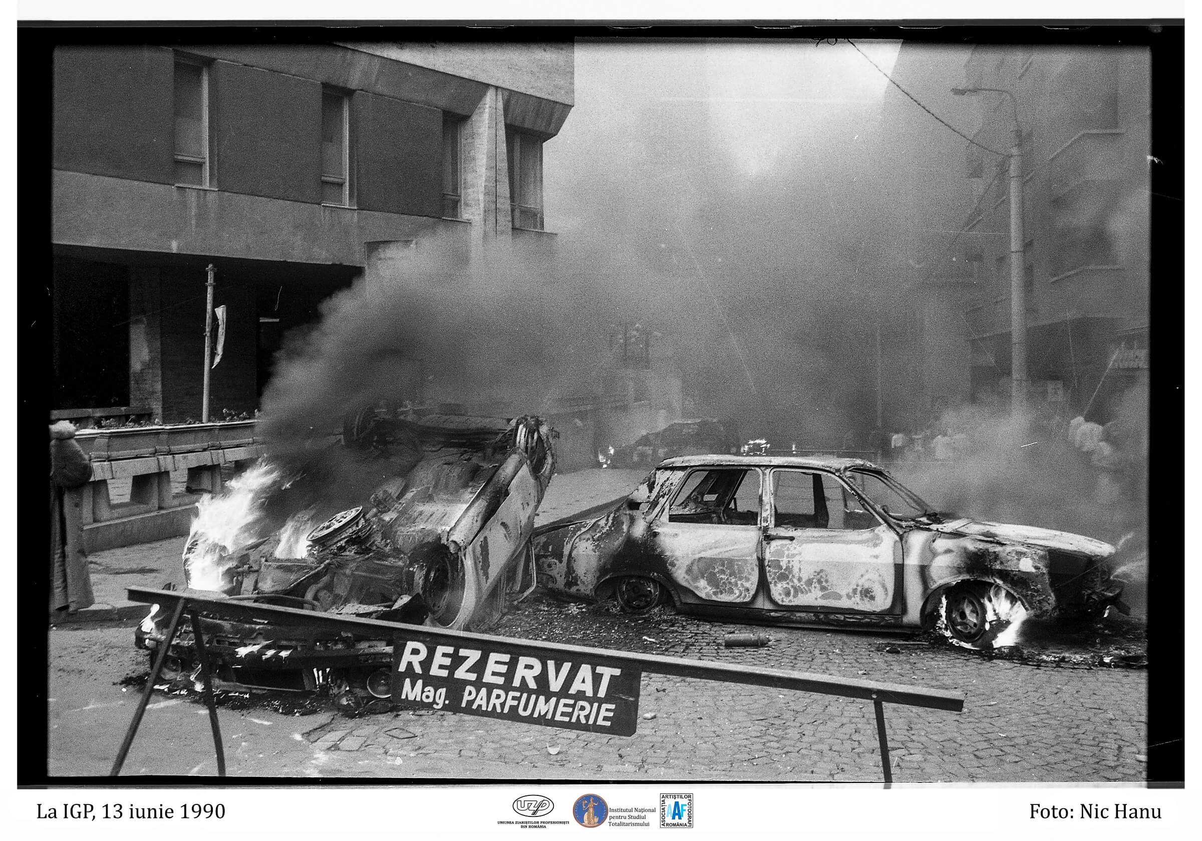 La Politia Capitalei 13 iunie 1990