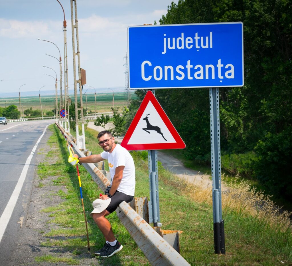 Pelerinul ieșean a ajuns, pe jos, la Constanța. Câte kilograme a slăbit, după călătorie | VIDEO