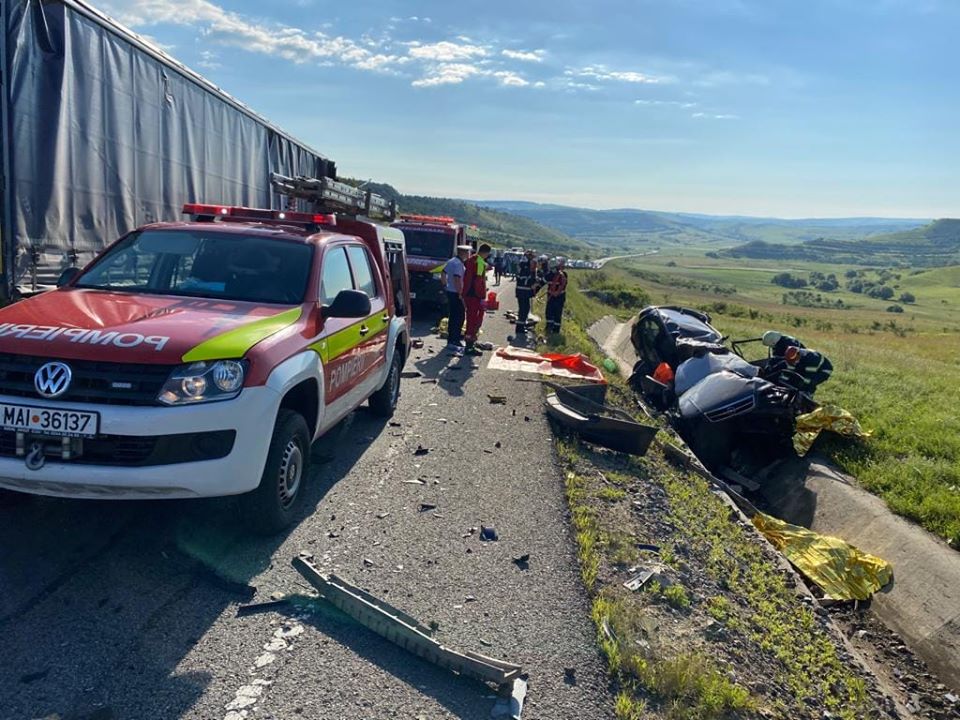 Accident cu trei morți în Cluj Napoca. Imaginile sunt greu de privit!