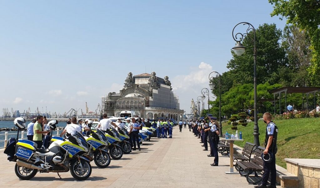 Litoralul, împânzit de forțe de ordine pentru protecția turiștilor