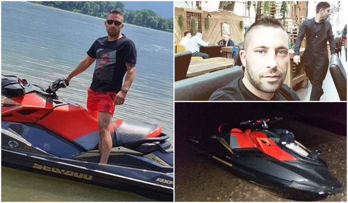 Un temut interlop din Giurgiu a murit după ce a intrat cu skijet-ul într-o barjă