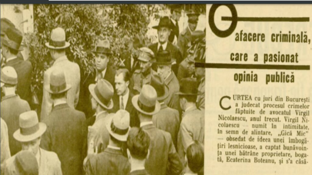 Dubla crimă din strada Militari, opera avocatului Gică-Mic